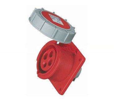 Industrial Plastic Electrical Plug and Socket for Reefer Container Spare Parts Rated Voltage 400V