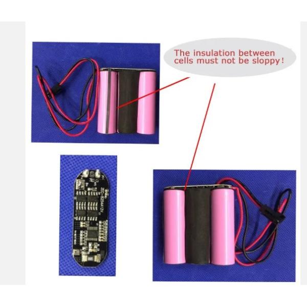 11.1V/12V 2600mAh 18650 lithium battery pack IEC62133 Medical equipment vacuum robot battery