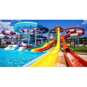 Water Park Aqua Play Professional Aquatic Fiberglass Slide