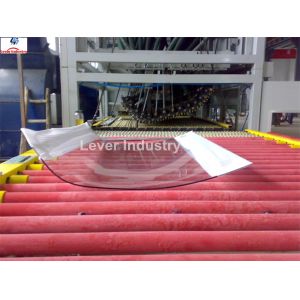 Quality U Shape Bending Glass Tempering Furnace for freezer glass heat treatment furnace for sale