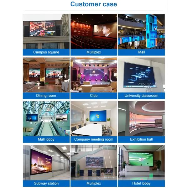 Multipurpose IP43 Rental Indoor LED Display P2.6mm P2.9mm 500x500mm