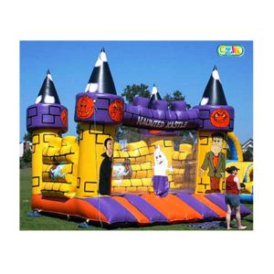 Halloween Inflatable Jumping Castle Waterproof Lead Free High Performance