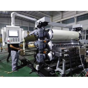 1220mm Sheet Width PVC/WPC Board Plastic Plate Extruder for Plastic Sheet