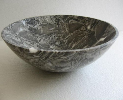 Grey Marble Sink King Flower marble Basin Wash Basin for kitchen/bathroom