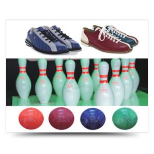 Center Bowling Alley Equipment with Complete Set Bowling Machine and 12ft
