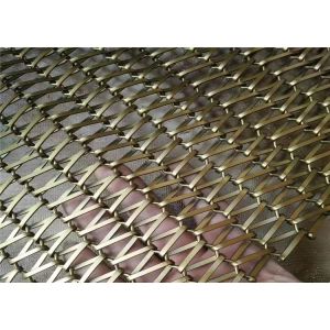 Facade Cladding Indoor 0.15mm-5mm Metal Decorative Mesh Easy Maintenance