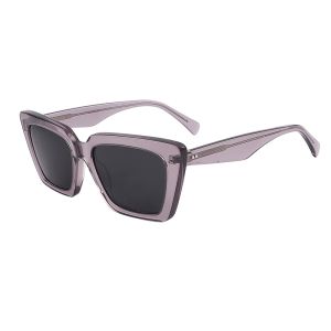 Daily Outdoor Square Acetate Sunglasses TAC lens Unisex OEM