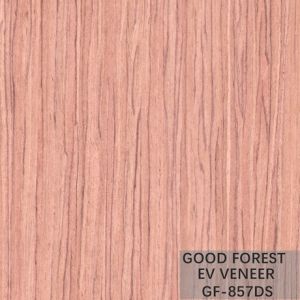 Straight Grain Engineered Wood Veneer EV Bubinga Veneer Plywood