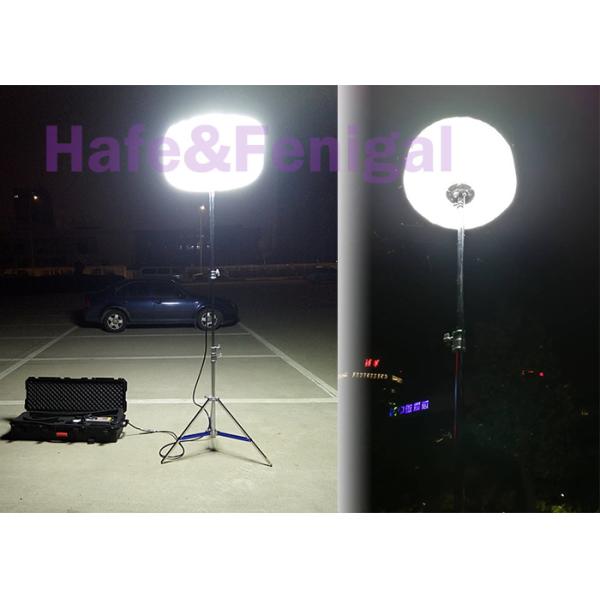 Dimmed Glare Free 800W LED Safety Lighting Balloon For Rescue And Construction