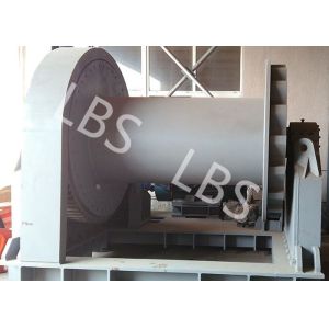 Shipyard Low Noise Heavy Industry Windlass Winch With Smooth Drum