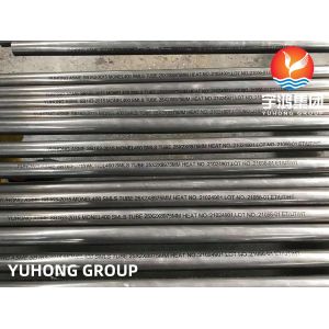 ASME SB163 UNS N04400 Monel 400 Nickel Alloy Seamless Tube