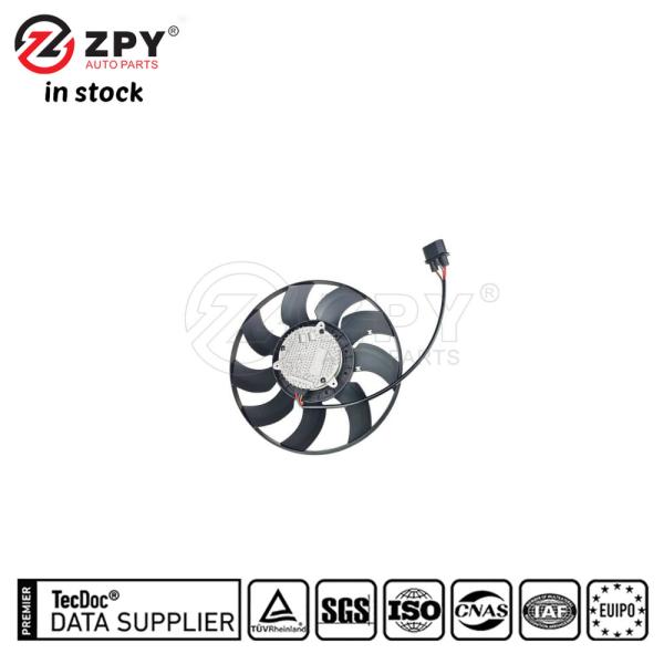 ZPY 8W0959455A Engine Cooling Fan Brushless For Audi A4 A5 A6 A7 A8 Q7 Q8