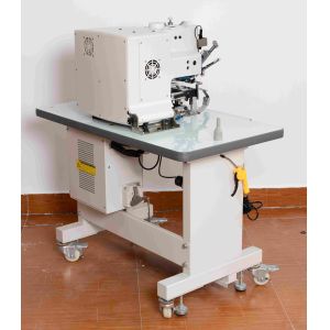 Single Thread Chain Stitch Button Sewing Machine 1500sti/Min 1.5-6.0mm