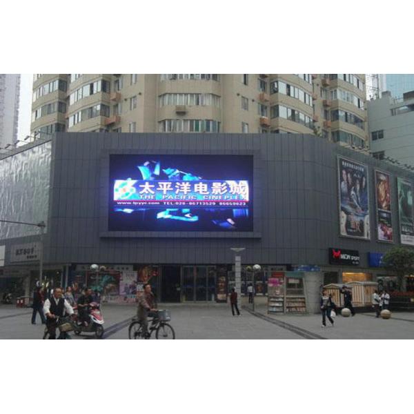Buy P10mm RGB Outdoor LED Display  with IP65 Waterproof on water pool IP65 at wholesale prices