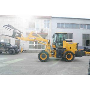 76kW Compact Small Wheel Loaders Mechanical Joystick