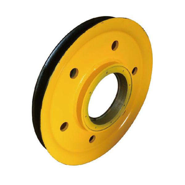 Buy Yellow Rigging Hardware Sheave Pulley 2 Inch To 75 Inch at wholesale prices