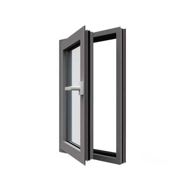 Swing Open Double Glazed Aluminum Casement Windows featuring SKATE Original