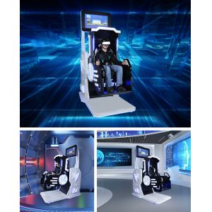 VR 360 Virtual Reality Rotation Simulator 9D Roller Coaster