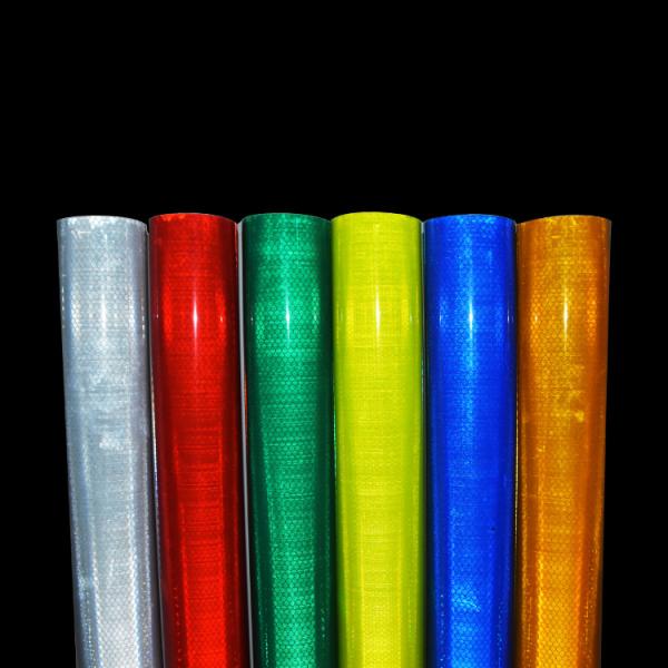 High Visibility Diamond Grade Reflector Prismatic Reflective Film Self Adhesive Vinyl