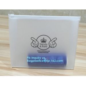 packaging moistureproof custom slider lock zipper bag, Slider zipper quad seal