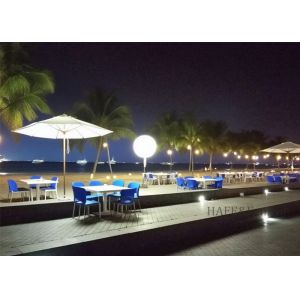 White Inflatable Balloon Activity Decoration Lighting LED 800w