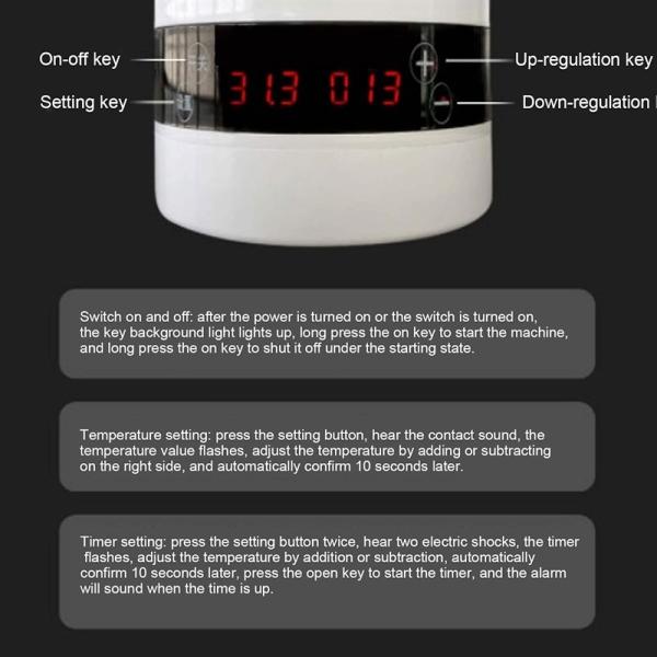 Livestock Pig Cattle Sheep Thawing Cup Aluminum Alloy ABS For Optimal Thawing