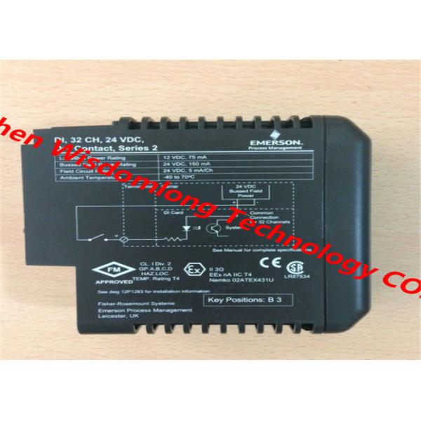 Buy Redundant Emerson Delta V Power Interface Module KJ3203X1-BA1 DI 32- Channel 24 VDC Dry Contact Series 2 Card at wholesale prices