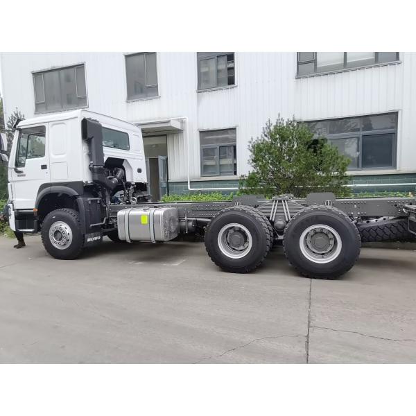 Buy SINOTRUK HOWO Dropside Cargo Commercial Vehicles Truck Chassis LHD 6X4 400HP at wholesale prices