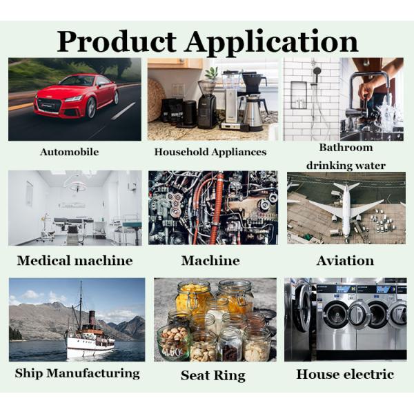 FKM 80 Shore O Rings Seal EPDM NBR Rubber Sealing Ring Weathering Proof