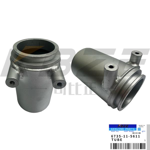 KBZE 6735-11-5611 6735115611 KOMATSU S6D102E S6D107E ENGINE EXHAUST MUFFLER TUBE