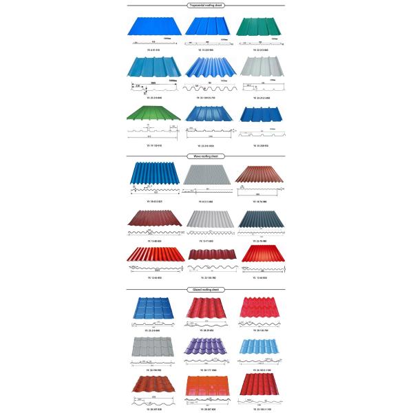 Color Steel Roof Metal Corrugated Sheet