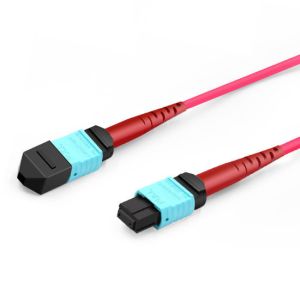 10m (33ft) 24 Fibers Female to Female MTP Trunk Cable Polarity A Plenum (OFNP)