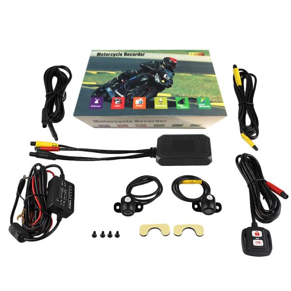AHD2053 Lens 650mA 640*480 Motorcycle Camera Recorder
