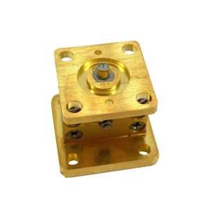 RF Microwave Waveguide To Coax Adapter With Low Insertion Loss