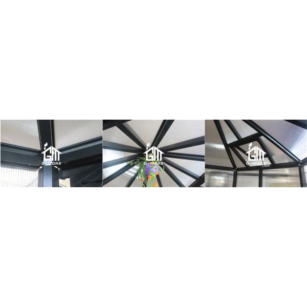 G-MORE Hexagon Greenhouse Glasshouse GM36001 details 2.jpg