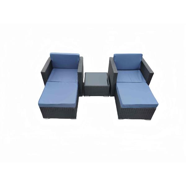 Modern Free combination Rattan Sofa Settee Table Chairs Sets UV And Waterproof For Outdoor Indoor Relaxation Furniture