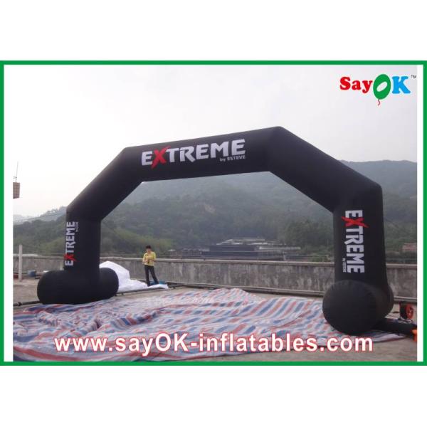 Wedding Arch Decorations Printing PVC Inflatable Finishing Line Arch For Sport Games ODM