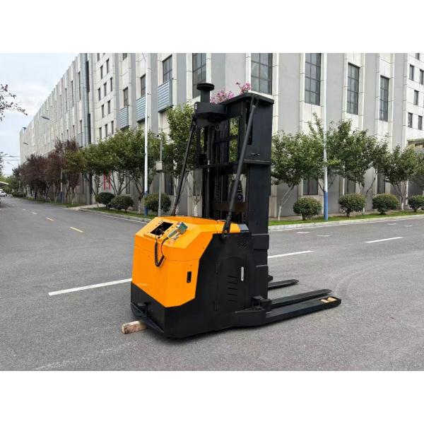 Buy Non-standard Stacking AGB body Height 5000 mm Fork Leg Width 1380mm Curve Automatic Deceleration Device at wholesale prices