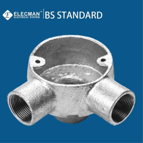 Buy Angle And Back Electrical Conduit To Outlet Box 20mm-25mm at wholesale prices