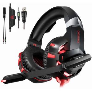 20000Hz 50mm 2.2kohm ONIKUMA K2 Pro Wired Gaming Headset