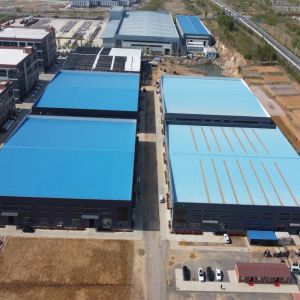 Prefabricated Steel Structure Warehouse H Beam Frame 50 Years Life