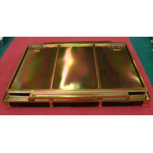 Warehouse Metal Storage Bins-storage metal folding container