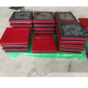 China Expanded Metal Back Urethane Lining Polyurethane Chute Liner Plates on sale