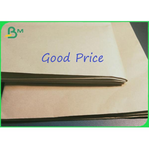 SGS Low Weight 30g 50g 70g Bamboo Pulp Kraft Paper For Packing & Tags