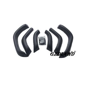 XJ Accessories Textured Black Fender Flares Pocket Style For Jeep Cherokee XJ