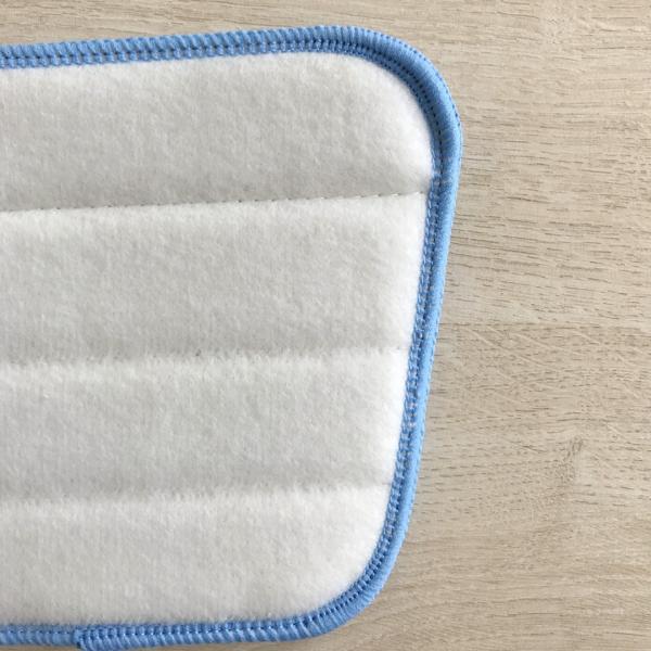 100% polyester absorb water flat mop house keeping wet mop Chinese suppiler with scrape