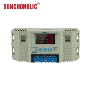 48v 30a Solar Charge Controller With 100v Pv Input & Wide 12v - 48v Compatibility