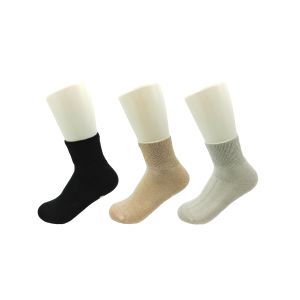 Elastane Diabetic Ankle Socks , Polyester / Spandex Non Elastic Socks For Diabetics