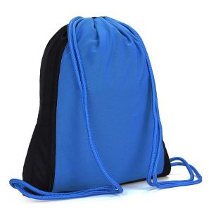 Custom Logo Polyester Drawstring Custom Travel Backpack With Zipper Closure