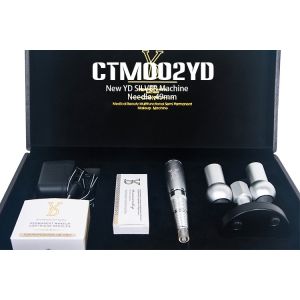 China Silver YD Professional Tattoo Machine Kits Eyebrow Tattoo Gun Type Pen on sale